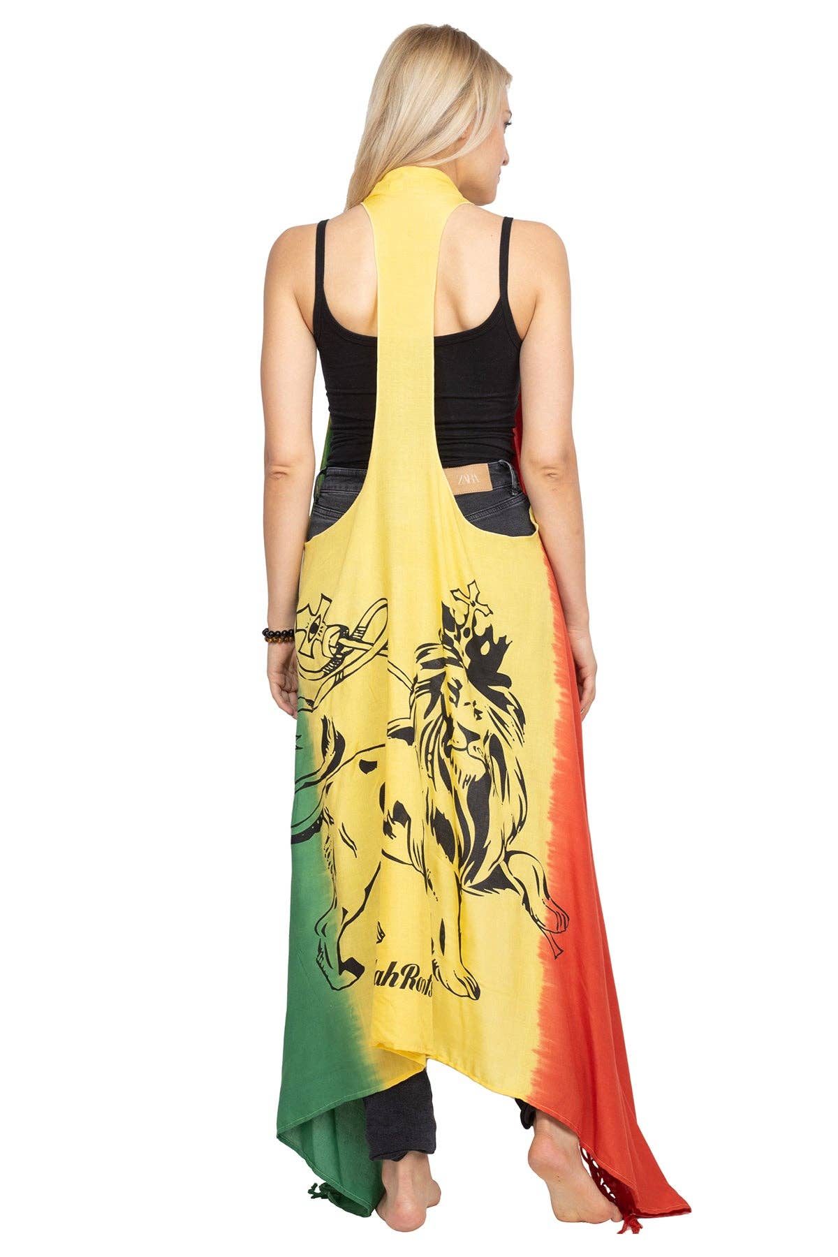 Reggae Festival Cardigan: Dread Lion / One Size