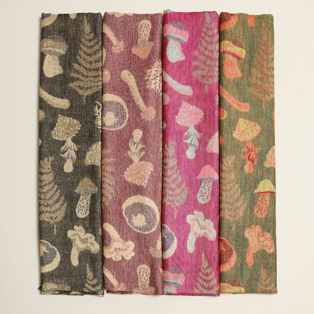 Mystery Color Mushroom Pashmina