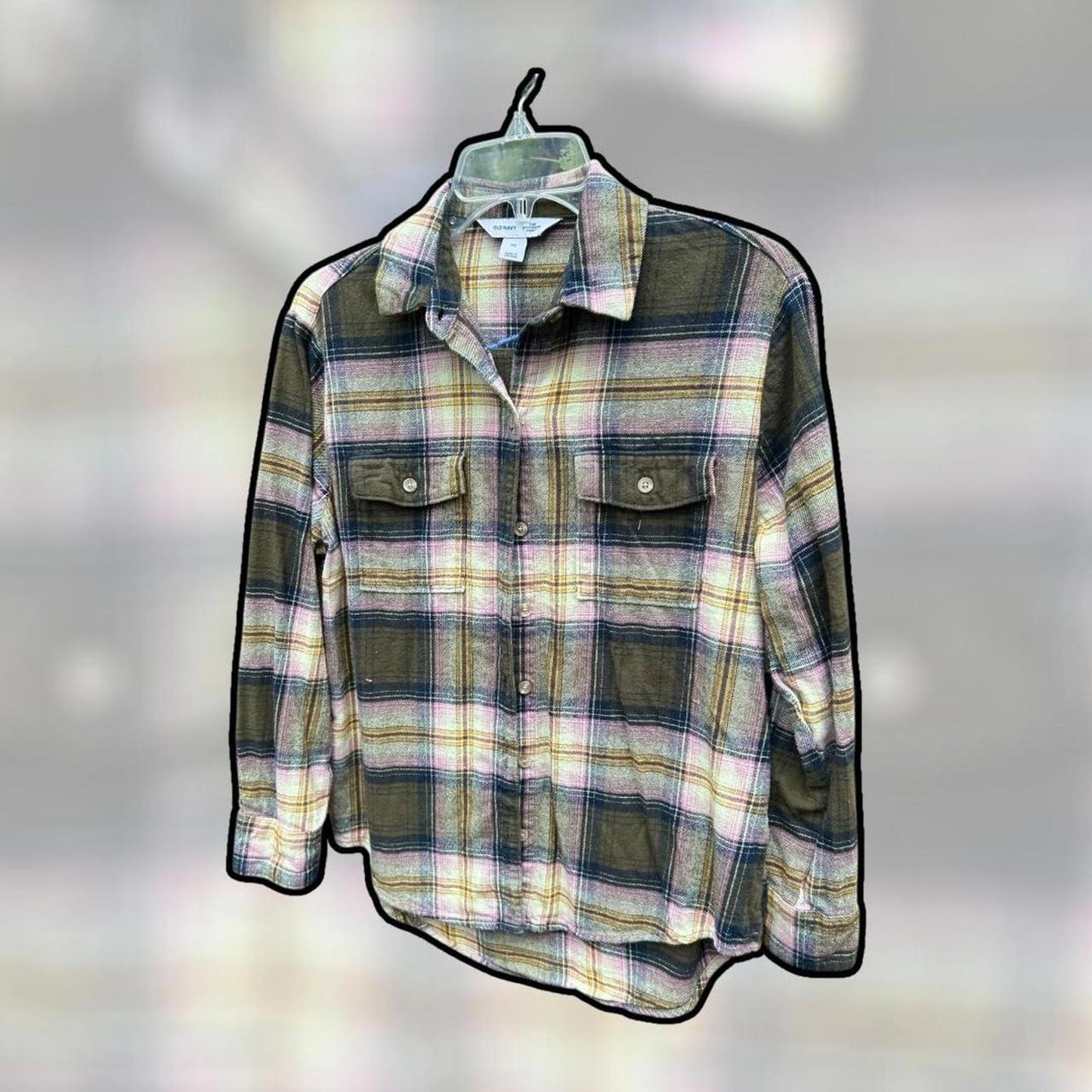 🌊 Upcycled Old Navy Seahare Flannel 🌊