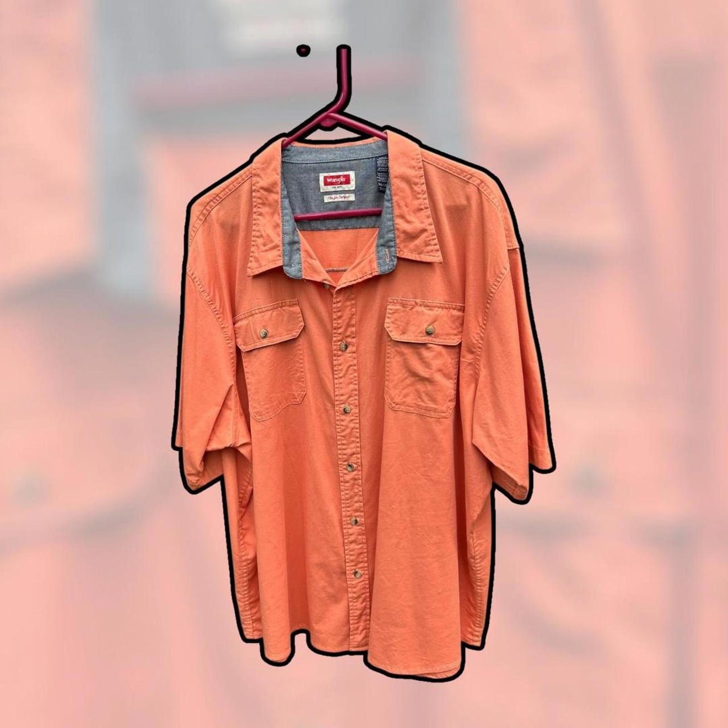 👁️‍🗨️ Upcycled Wrangler Psychedelic Eyeball Shirt 👁️‍🗨️