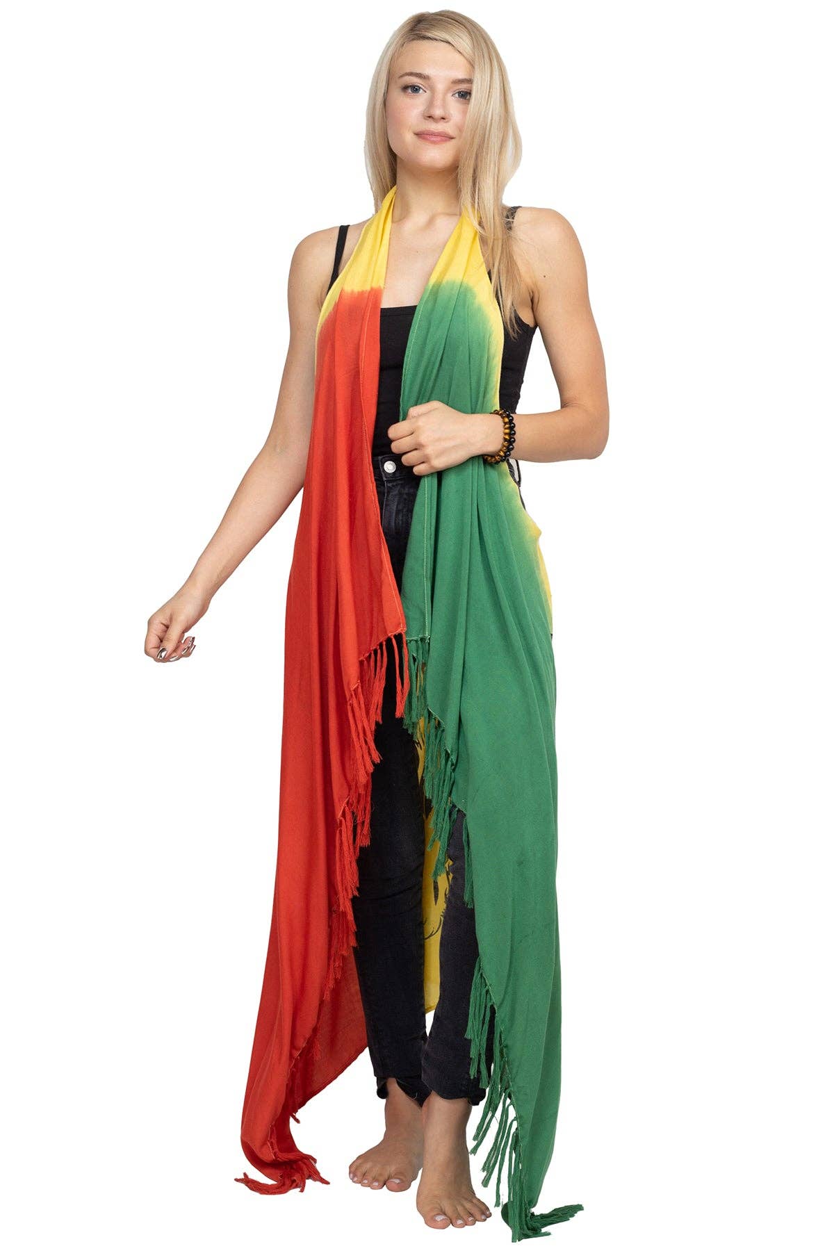 Reggae Festival Cardigan: Dread Lion / One Size