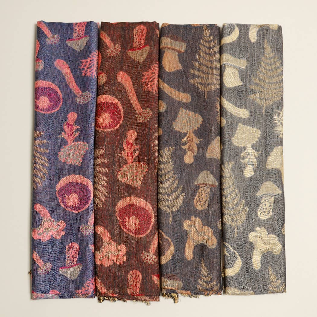 Mystery Color Mushroom Pashmina