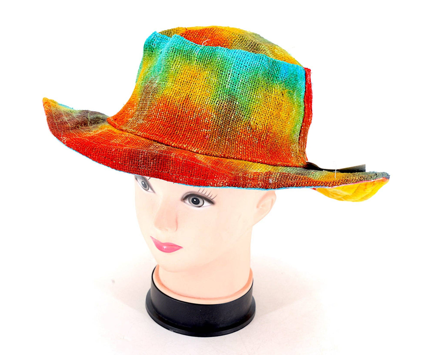 Hemp Tie Dye Sun Hat