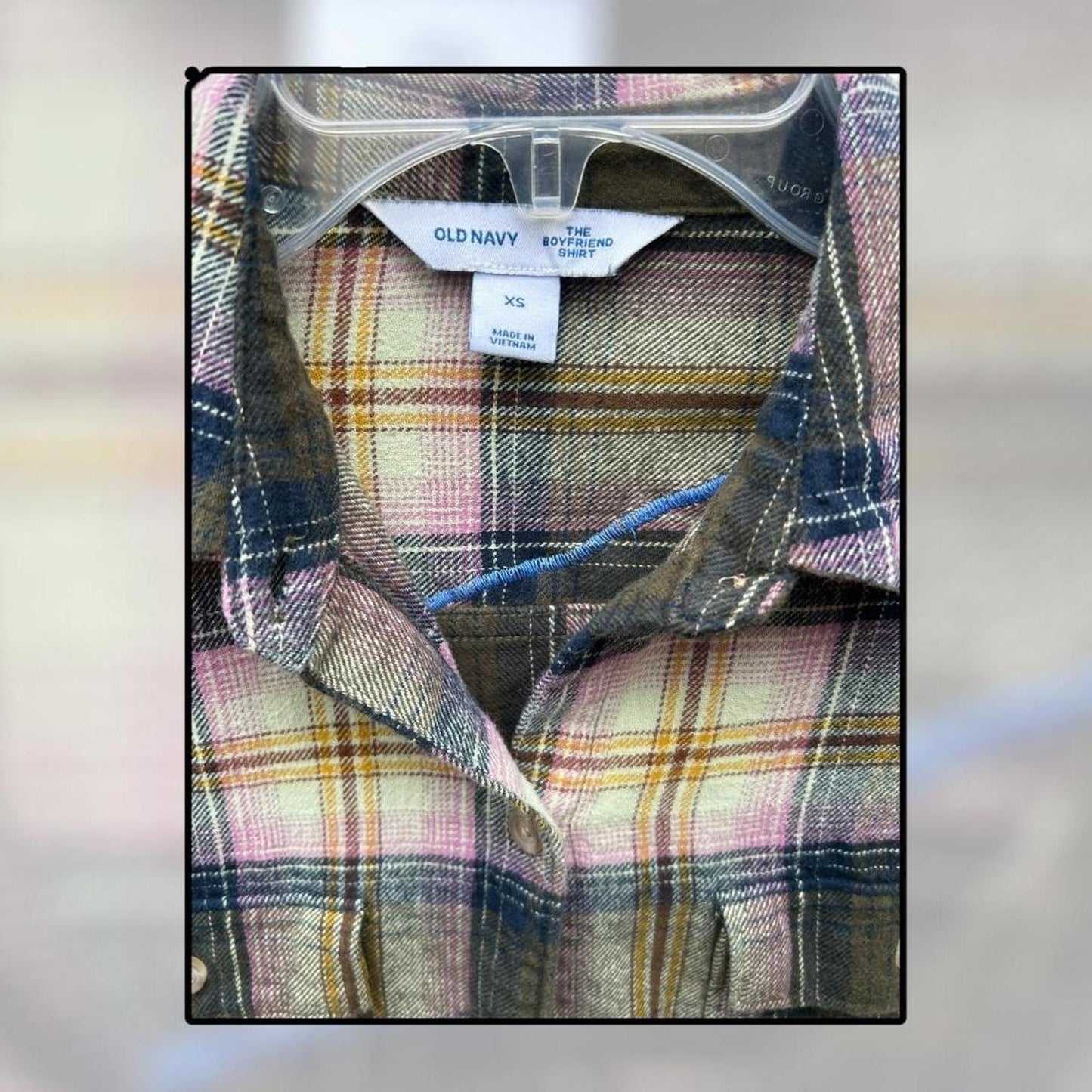 🌊 Upcycled Old Navy Seahare Flannel 🌊