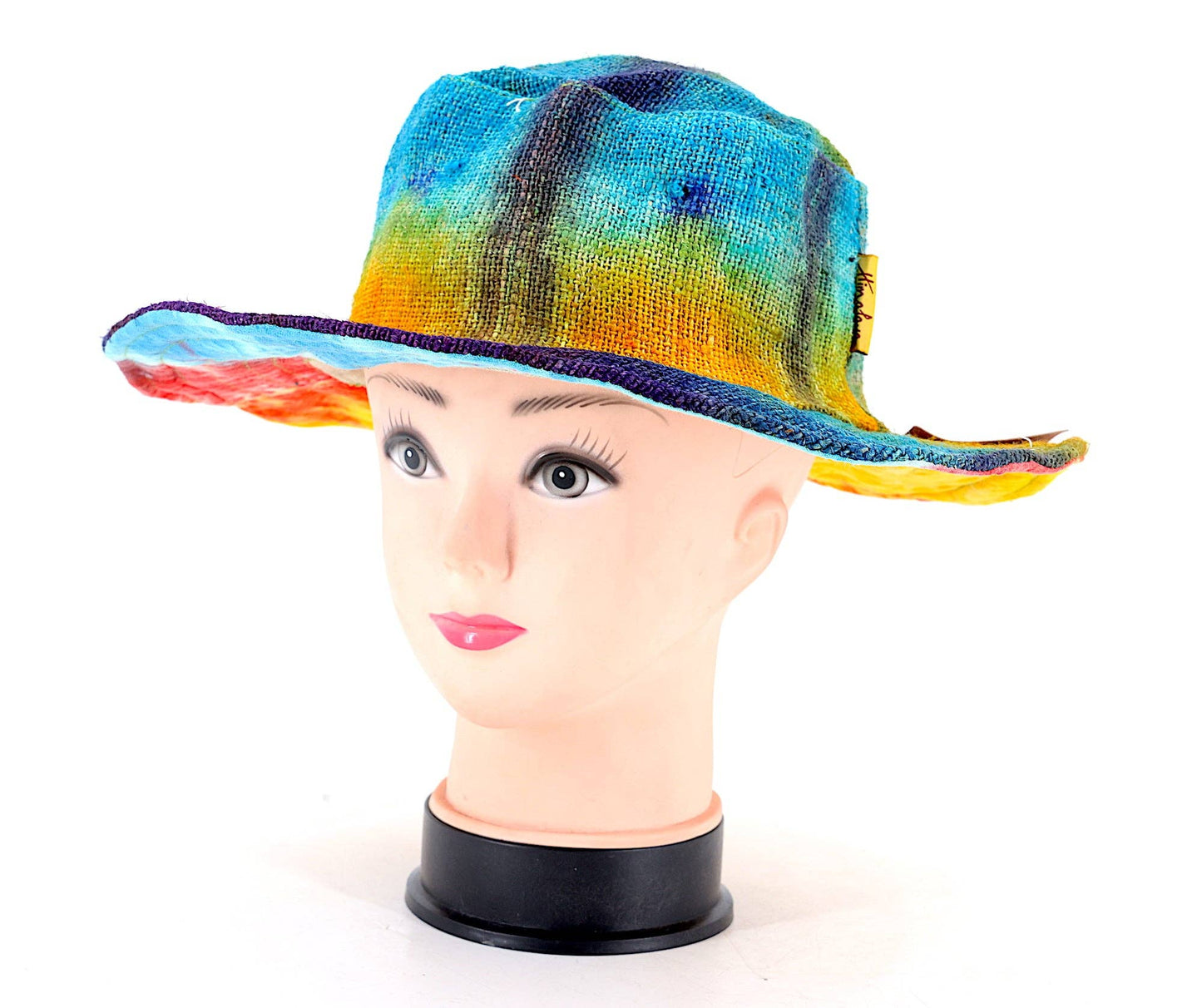 Hemp Tie Dye Sun Hat