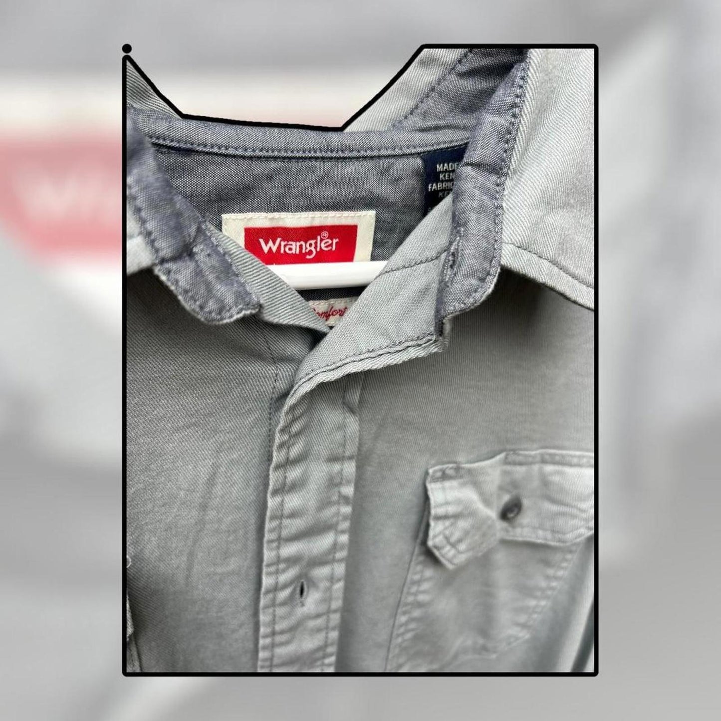 🛸 Upcycled Wrangler Alien Girl Shirt 🖤